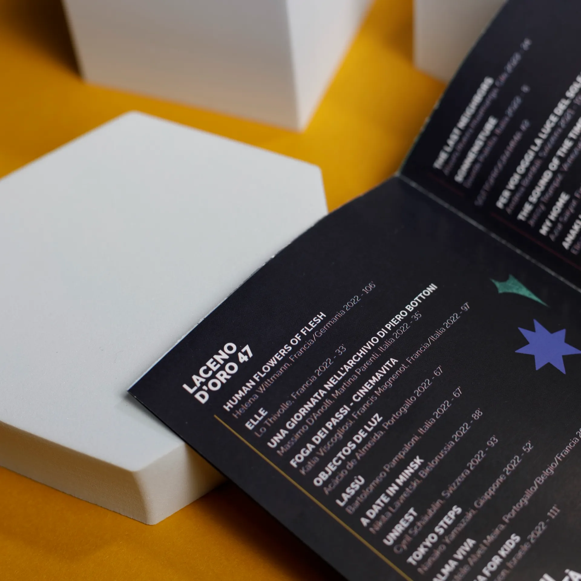Programma del festival Laceno d'Oro